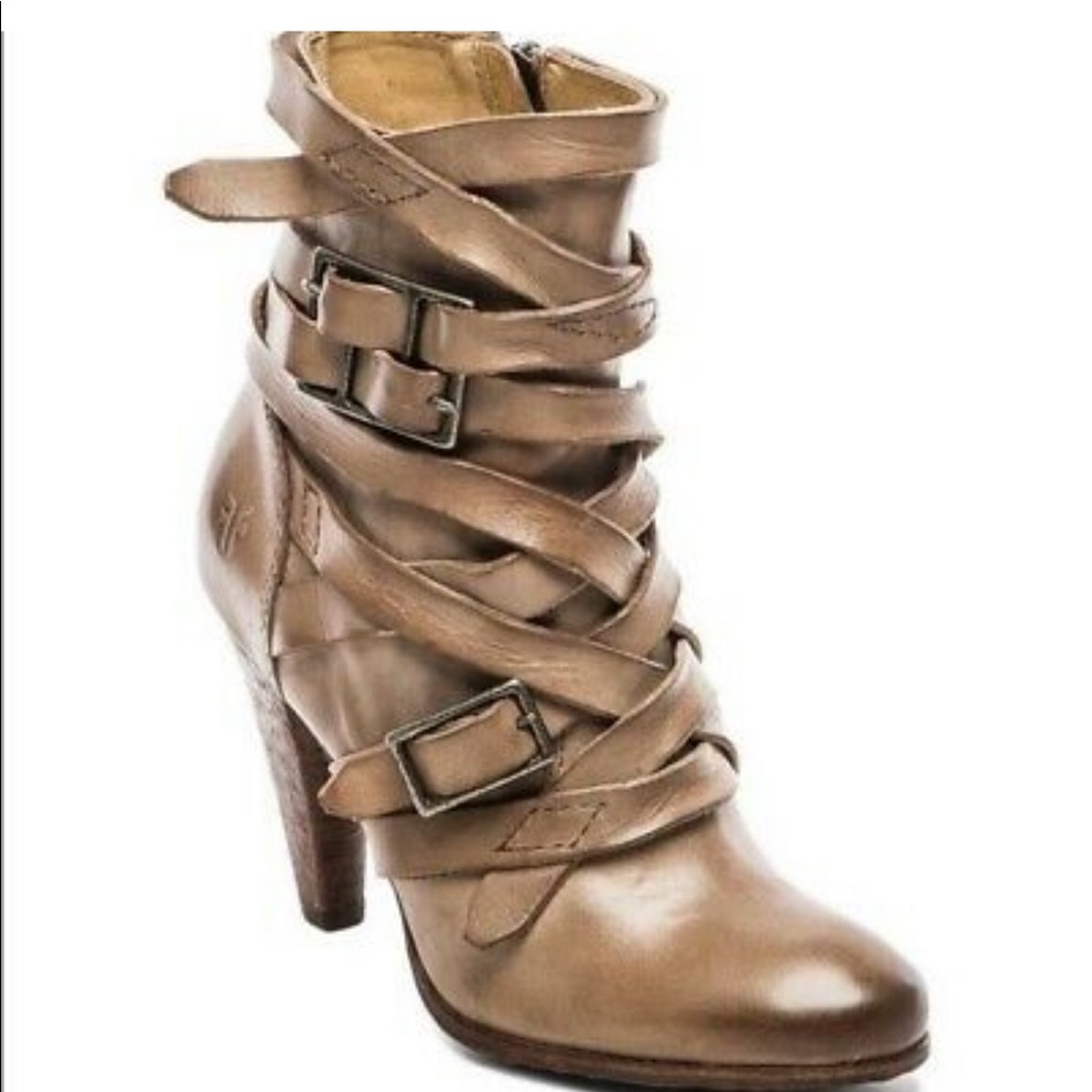 Brand New! Mikaela Frye Strappy Bootie 8.5 NWT